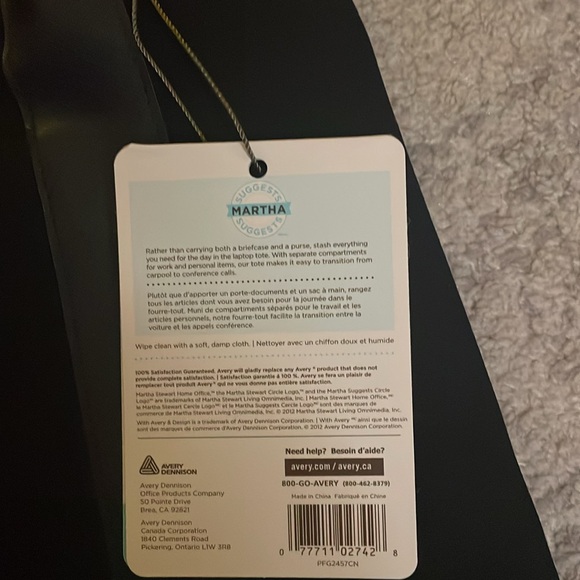 MARTHA STEWAR BAG - Picture 5 of 5